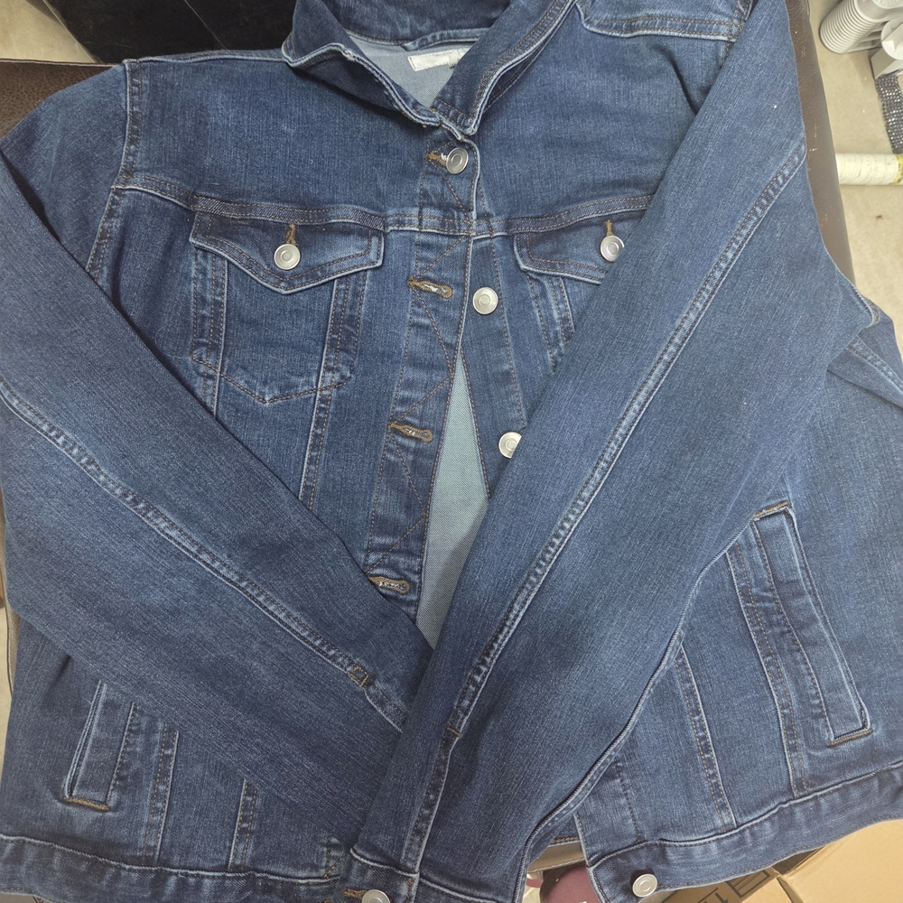 Time and Tru Dark Blue Denim Jacket